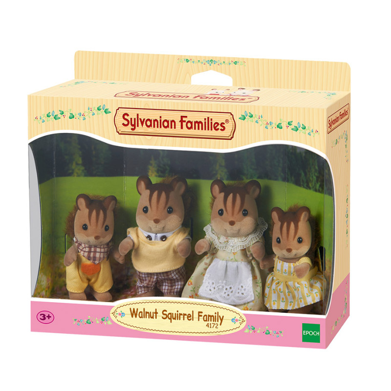 La famille Écureuil Roux