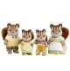 La famille Écureuil Roux de Sylvanian Family - 1