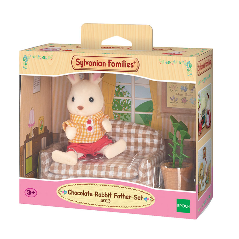 Chocolate Rabbit Father Set (Settee)