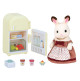 Chocolate Rabbit Mother Set (Fridge) - Sylvanian Families 1
