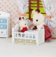 Chocolate Rabbit Baby Set (Baby Bed) de Sylvanian Family - 2