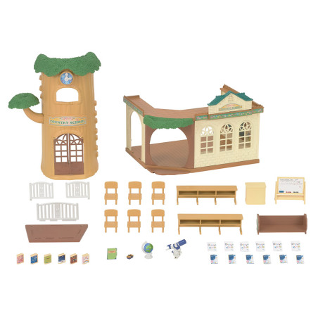 Country Tree School de Sylvanian Family - 1
