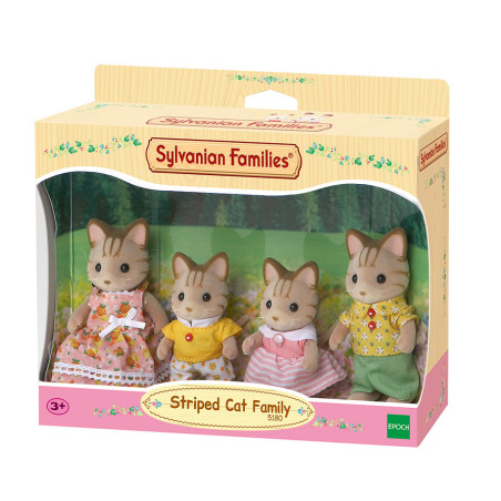 Striped Cat Family de Sylvanian Family