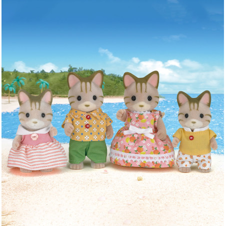 Striped Cat Family de Sylvanian Family - 2