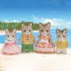 Striped Cat Family de Sylvanian Family - 2