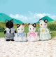 Tuxedo Cat Family de Sylvanian Family - 2