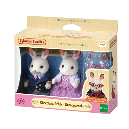 Chocolate Rabbit Grandparents de Sylvanian Family