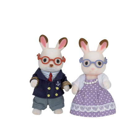 Chocolate Rabbit Grandparents de Sylvanian Family - 1
