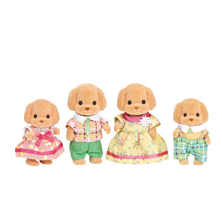 Toy Poodle Family de Sylvanian Family - 1