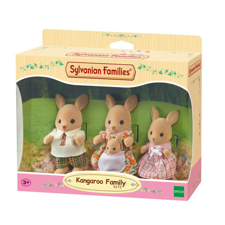 Kangaroo Family (EURO version: Short nose) de Sylvanian Family