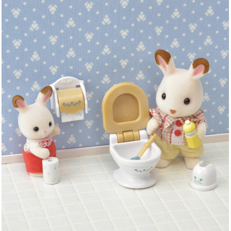 Country Bathroom Set de Sylvanian Family - 5