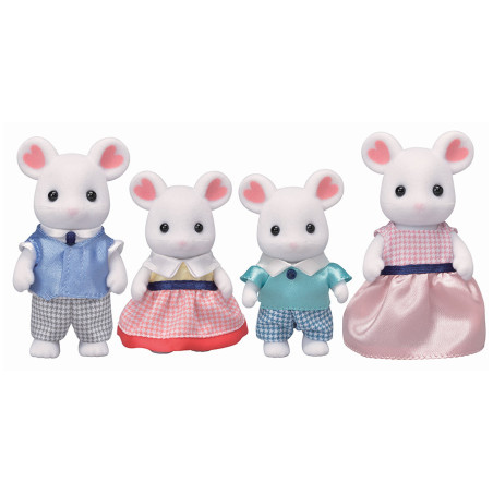 Marshmallow Mouse Family de Sylvanian Family - 1