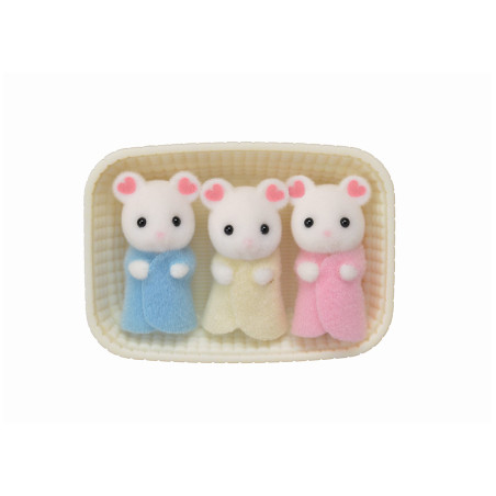 Les triplés Souris Marshmallow de Sylvanian Family - 1
