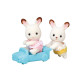 Chocolate Rabbit Twins (New) de Sylvanian Family - 1