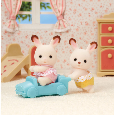 Chocolate Rabbit Twins (New) de Sylvanian Family - 2