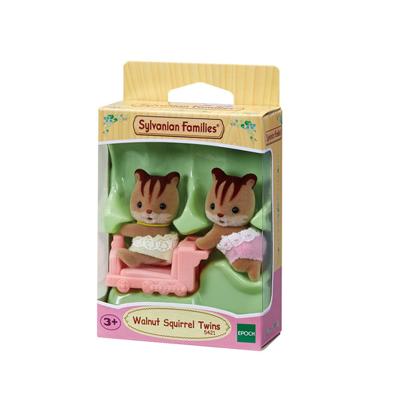 Walnut Squirrel Twins (New)
