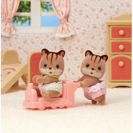 Walnut Squirrel Twins (New) de Sylvanian Family - 2