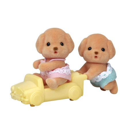 Les jumeaux Caniche de Sylvanian Family - 1