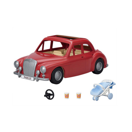 La voiture rouge de Sylvanian Family - 1