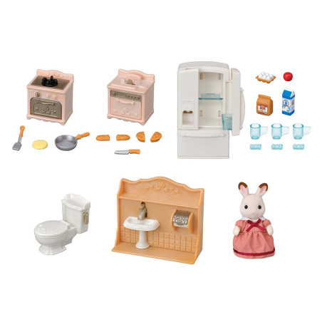 Playful Starter Furniture Set de Sylvanian Family - 1