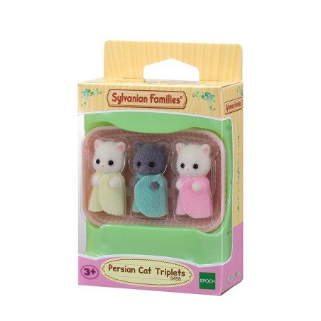 Les triplés Chat persan de Sylvanian Family