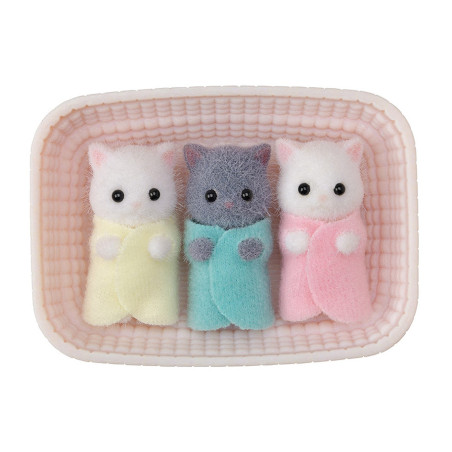 Les triplés Chat persan de Sylvanian Family - 1