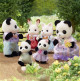Pookie Panda Family de Sylvanian Family - 5