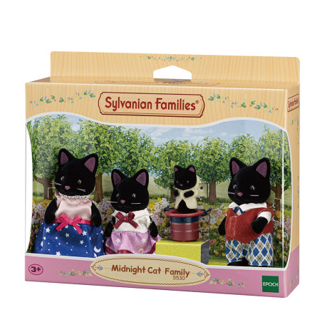 Midnight Cat Family de Sylvanian Family