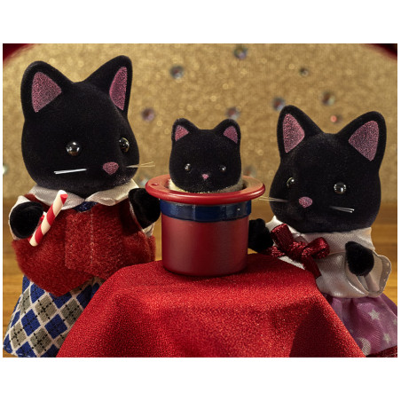 Midnight Cat Family de Sylvanian Family - 5