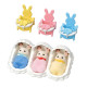 Les triplés Lapin Chocolat et accessoires puériculture de Sylvanian Family - 1