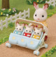 Triplets Stroller de Sylvanian Family - 4