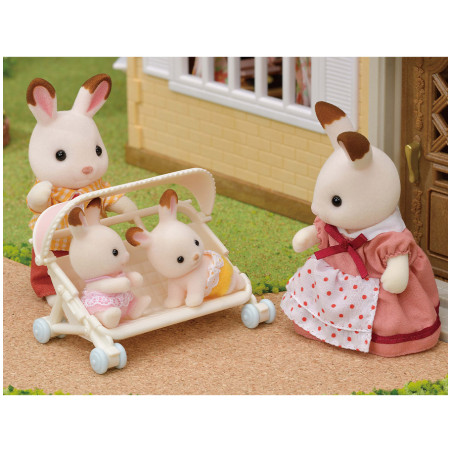 Triplets Stroller de Sylvanian Family - 5
