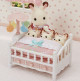 Crib with Mobile de Sylvanian Family - 3