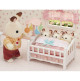Crib with Mobile de Sylvanian Family - 5