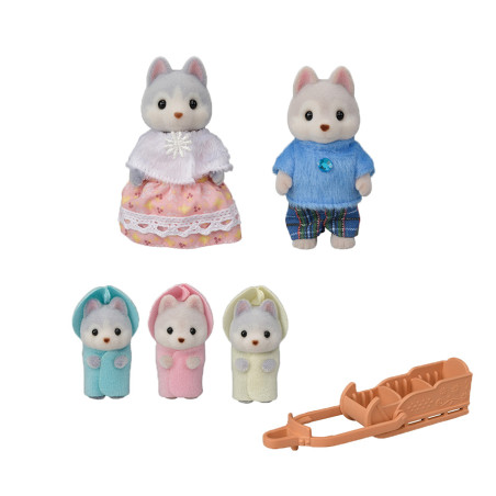 Husky Family de Sylvanian Family - 1