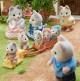 Tandem Cycling Set -Husky Sister & Brother- - Sylvanian Families 4