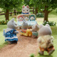 Tandem Cycling Set -Husky Sister & Brother- - Sylvanian Families 6