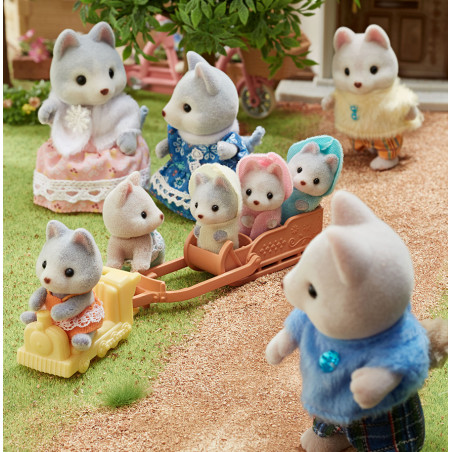Les jumeaux Husky de Sylvanian Family - 3