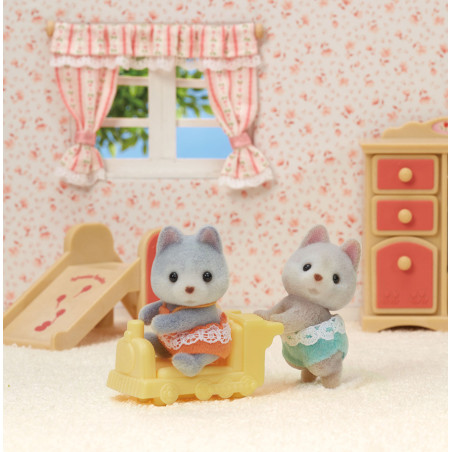 Les jumeaux Husky de Sylvanian Family - 7