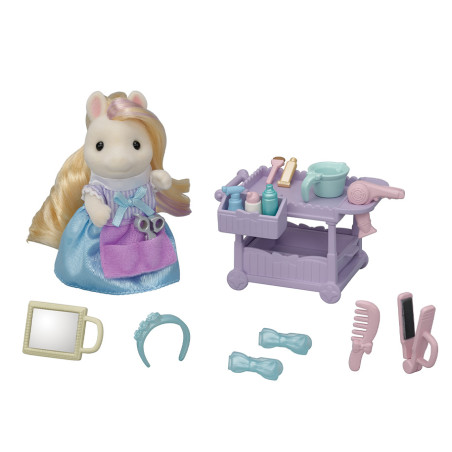 Pony's Hair Stylist Set de Sylvanian Family - 1