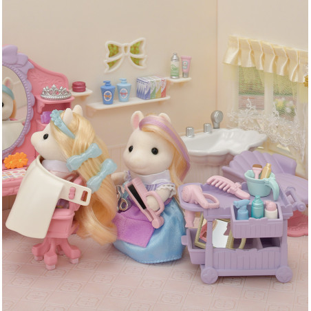 Pony's Hair Stylist Set de Sylvanian Family - 6