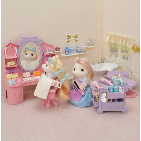 Pony's Hair Stylist Set de Sylvanian Family - 7