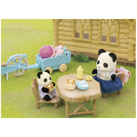 Cycle & Skate Set -Panda Girl- de Sylvanian Family - 2