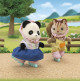 Cycle & Skate Set -Panda Girl- de Sylvanian Family - 4