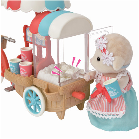 Popcorn Delivery Trike de Sylvanian Family - 1