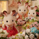 La famille Lapin Chocolat de Sylvanian Family - 5