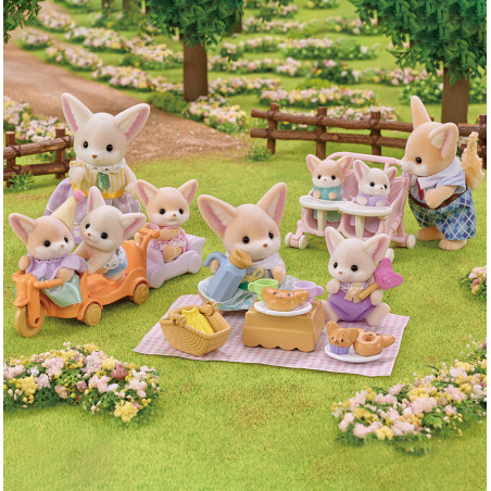 Fennec Fox Family de Sylvanian Family - 3
