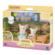 Sunny Picnic Set -Fennec Fox Sister & Baby - de Sylvanian Family