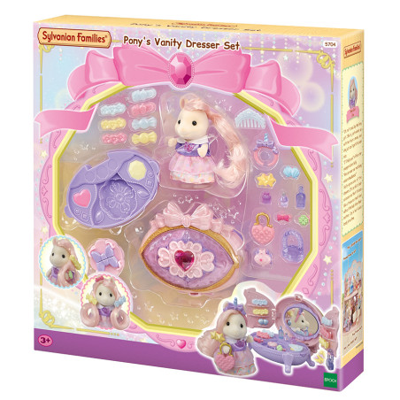 Pony's Vanity Dresser Set de Sylvanian Family
