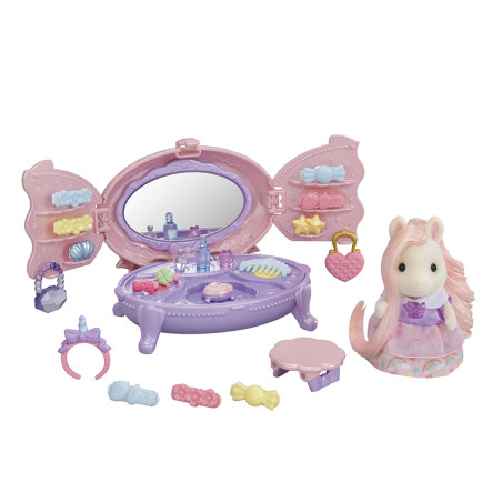 Pony's Vanity Dresser Set de Sylvanian Family - 1
